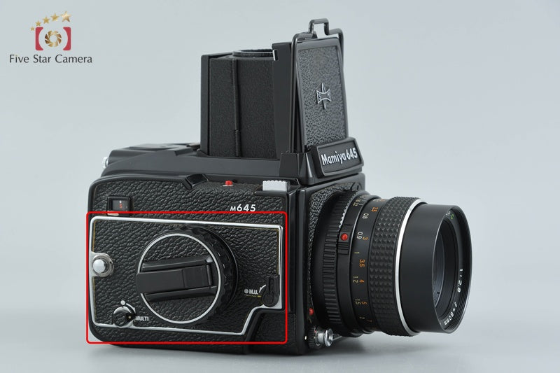 Mamiya M645 Medium Format Film Camera + SEKOR C 80mm f/2.8