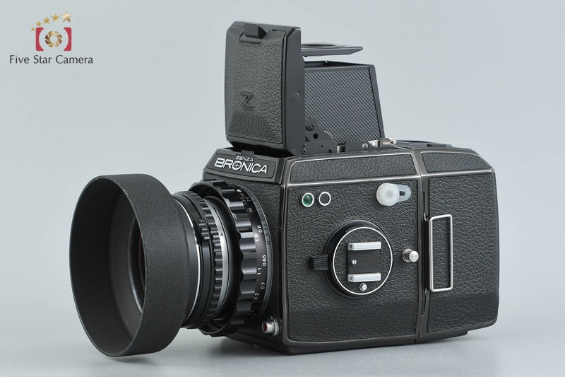 Zenza Bronica EC Medium Format Film Camera + Nikon NIKKOR-P 75mm f/2.8