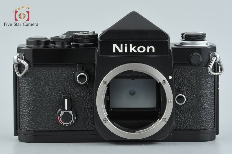 Nikon F2 Eye Level Black 35mm SLR Film Camera Body 2026.07 Overhauled!!