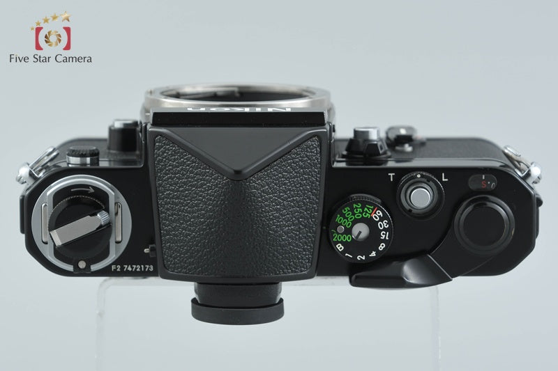 Nikon F2 Eye Level Black 35mm SLR Film Camera Body 2026.07 Overhauled!!