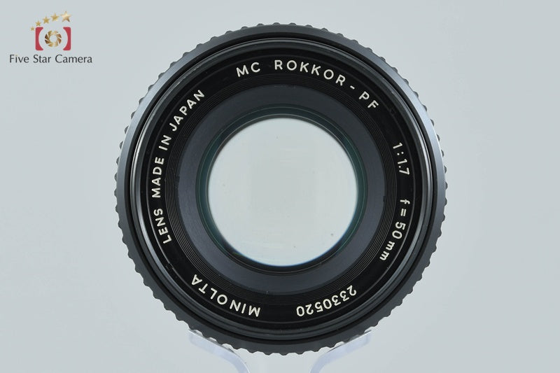MINOLTA MC ROKKOR-PF 50mm f/1.7