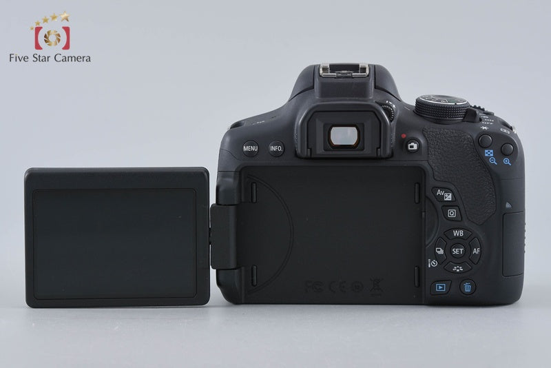 "Count 4,213" Canon EOS Kiss X8i / Rebel T6i / 750D 24.2MP 18-55 55-250 Lenses