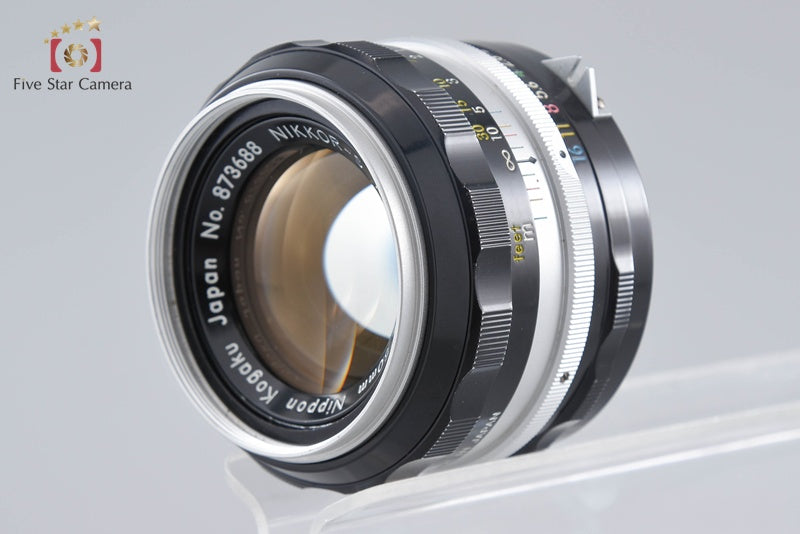 Nikon NIKKOR-S Auto 50mm f/1.4 Non Ai Lens