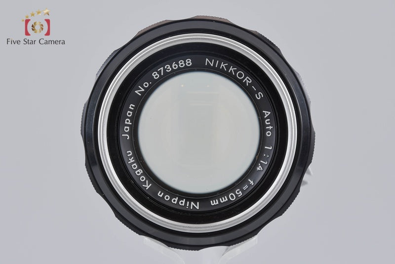 Nikon NIKKOR-S Auto 50mm f/1.4 Non Ai Lens
