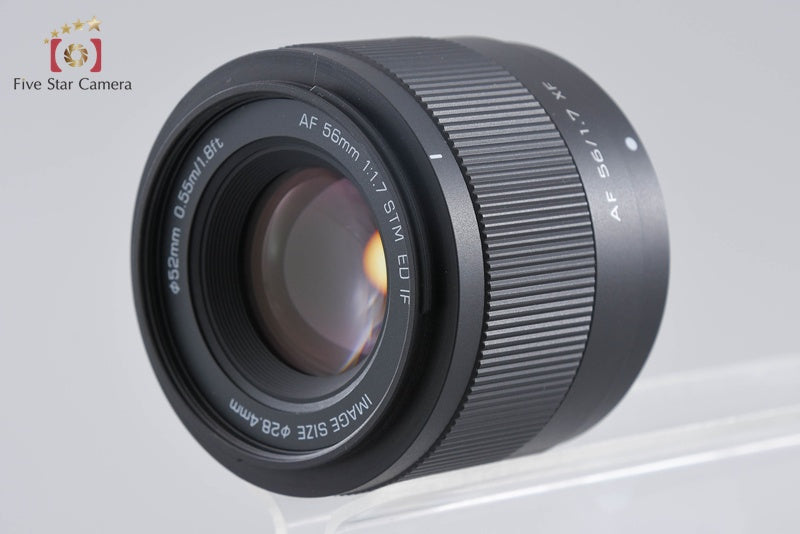 Viltrox AF 56mm f/1.7 STM ED IF for Fujifilm X Mount