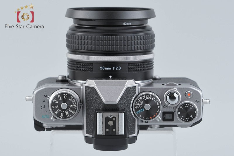 Nikon Z fc 20.9 MP 28mm f/2.8 Special Edition Kit Silver International Model