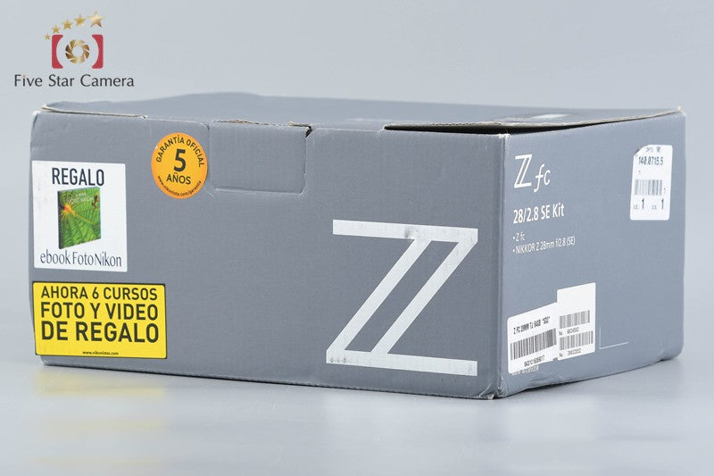 Nikon Z fc 20.9 MP 28mm f/2.8 Special Edition Kit Silver International Model