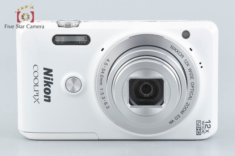 Nikon COOLPIX S6900 Natural White 16.2 MP Digital Camera