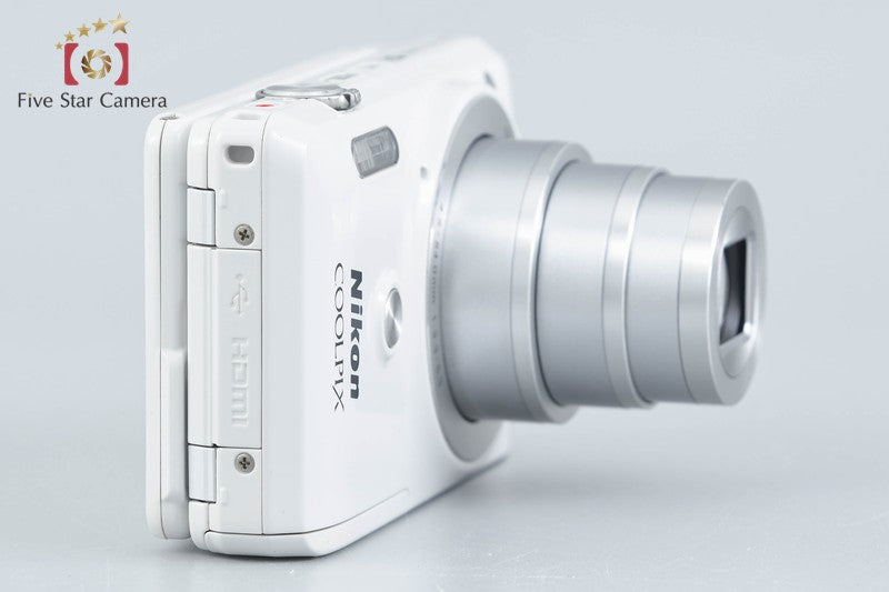 Nikon COOLPIX S6900 Natural White 16.2 MP Digital Camera