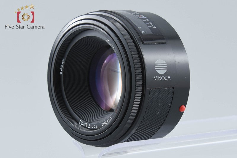 Minolta AF 50mm f/1.7 Early Model Sony / Minolta A Mount Lens