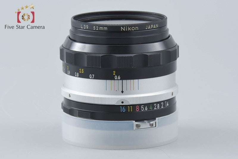 Nikon NIKKOR-S.C Auto 50mm f/1.4 Non Ai Lens w/ Box