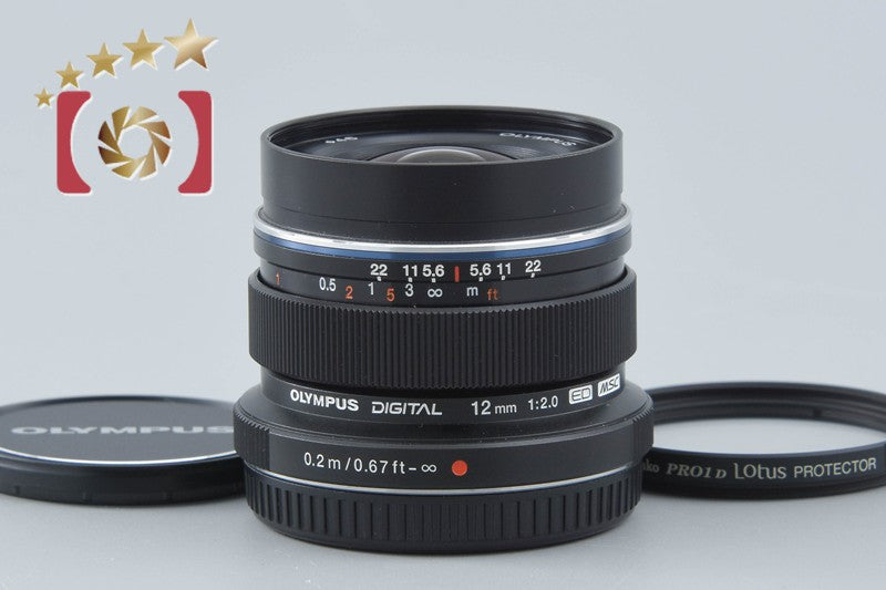 Olympus M.ZUIKO DIGITAL ED 12mm f/2.0 Black