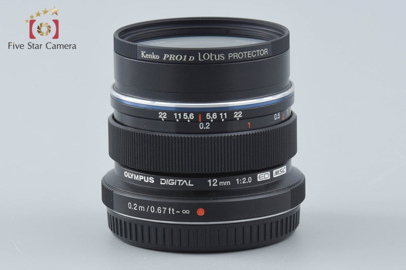 Olympus M.ZUIKO DIGITAL ED 12mm f/2.0 Black