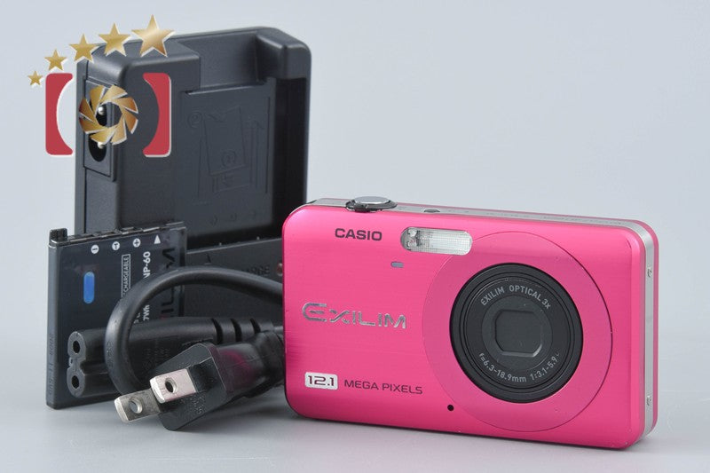 Casio EXILIM EX-Z90 Pink 12.1 MP Digital Camera