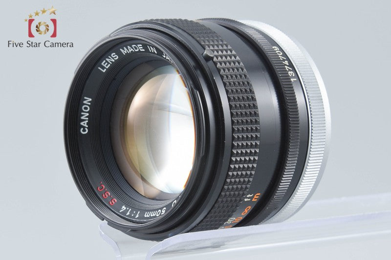 Canon FD 50mm f/1.4 S.S.C.