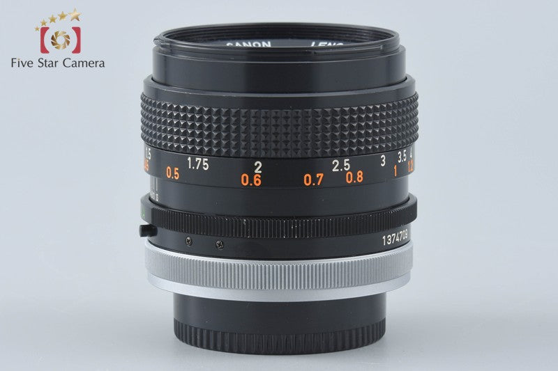 Canon FD 50mm f/1.4 S.S.C.