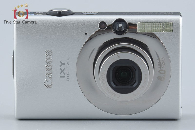 Canon IXY Digital 20 IS Silver 8.0 MP Digital Camera w/ Box