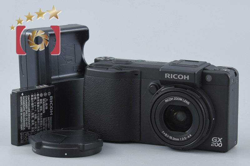 "Shutter count 701" Ricoh GX200 12.1 MP Digital Camera