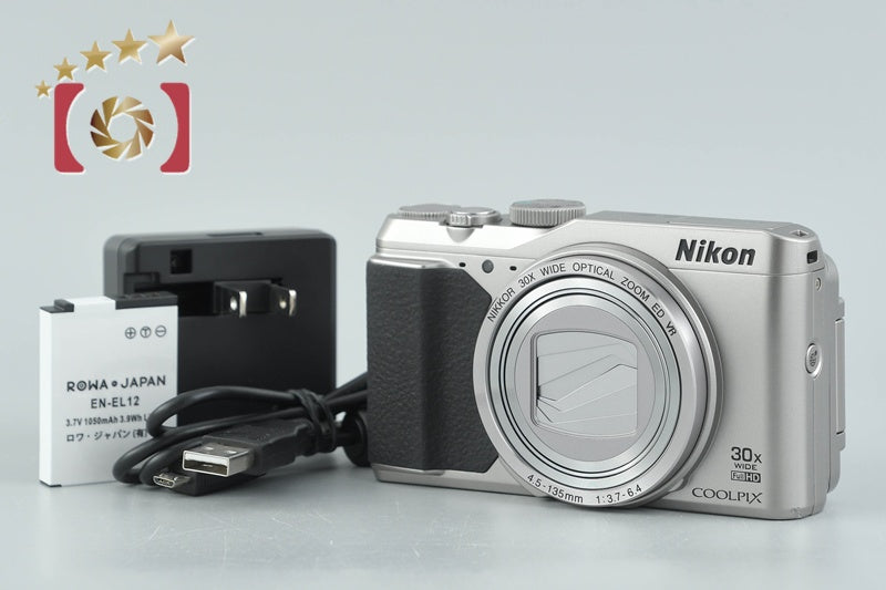 Nikon COOLPIX S9900 Silver 16.0 MP Digital Camera