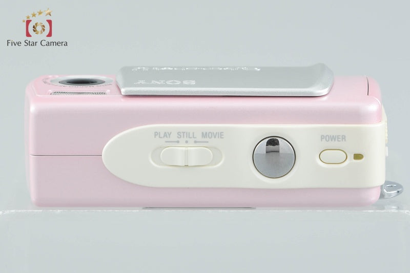Sony Cyber-Shot DSC-U10 Mellow Pearl Pink 18.2 MP Digital Camera w/ Box