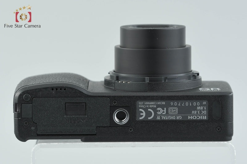 "Shutter count 1,307" Ricoh GR Digital IV 10.0 MP Digital Camera w/ Box