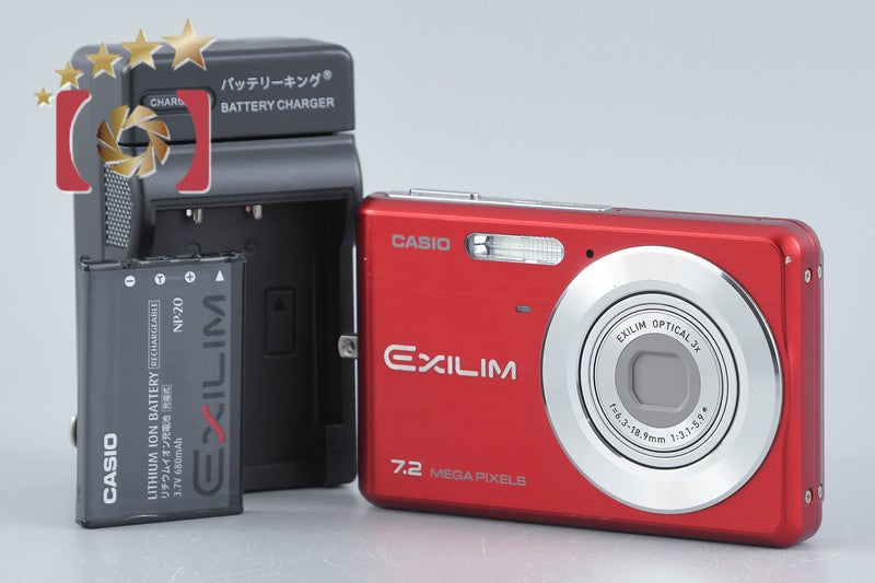 CASIO EXILIM EX-Z77 Red 7.2 MP Digital Camera