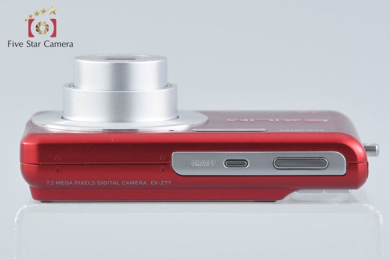 CASIO EXILIM EX-Z77 Red 7.2 MP Digital Camera