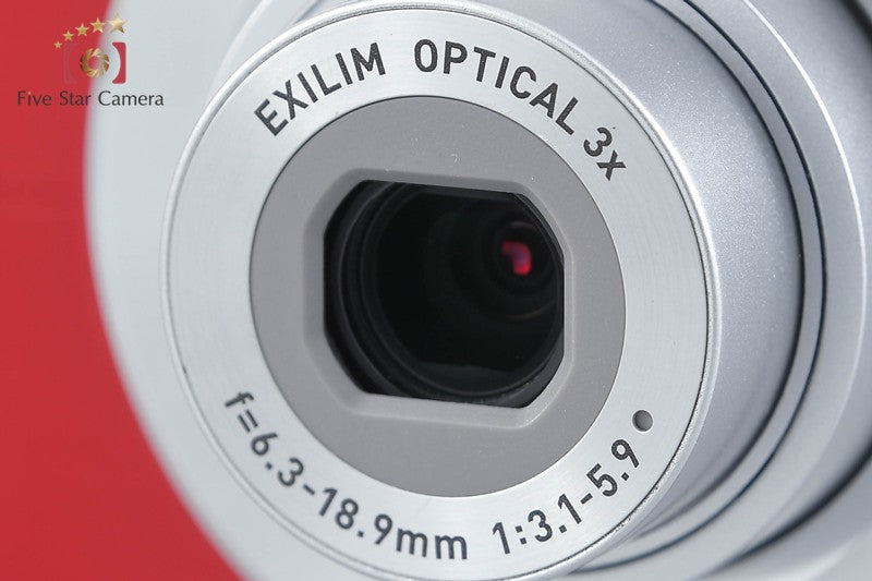 CASIO EXILIM EX-Z77 Red 7.2 MP Digital Camera