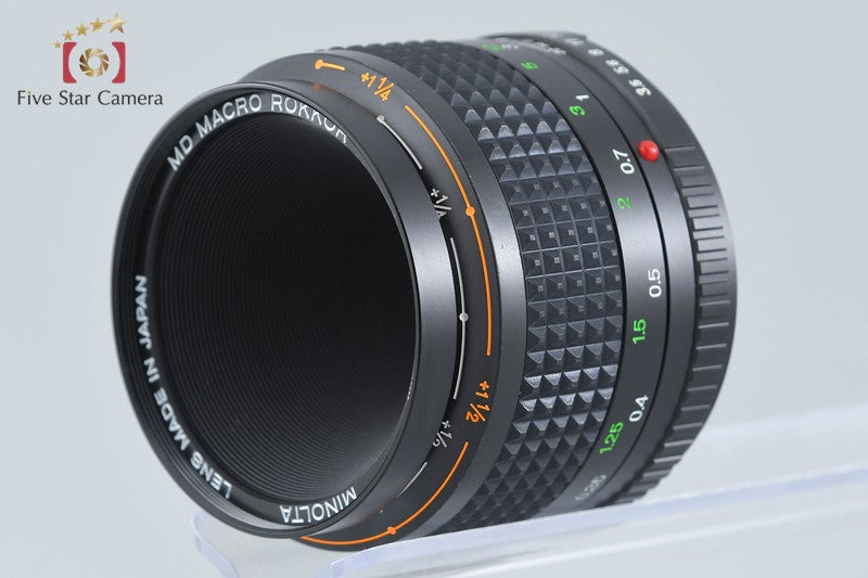 Minolta MD MACRO ROKKOR 50mm f/3.5