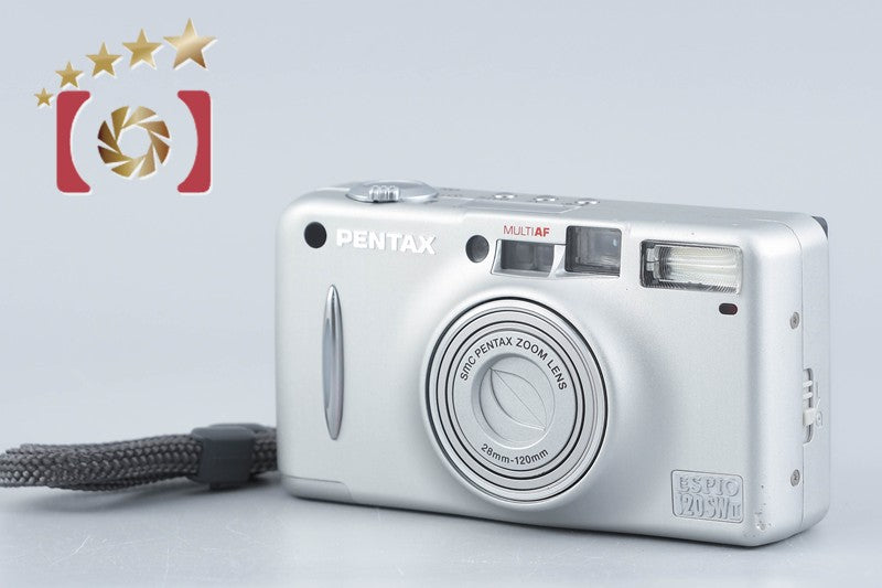 Pentax ESPIO 120SWII Silver 35mm Point & Shoot Film Camera