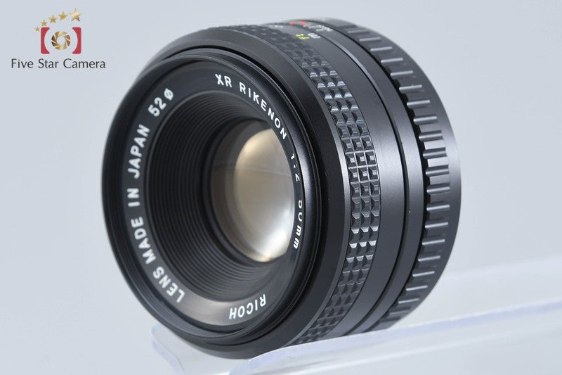 Ricoh XR RIKENON 50mm f/2 PENTAX K Mount Lens