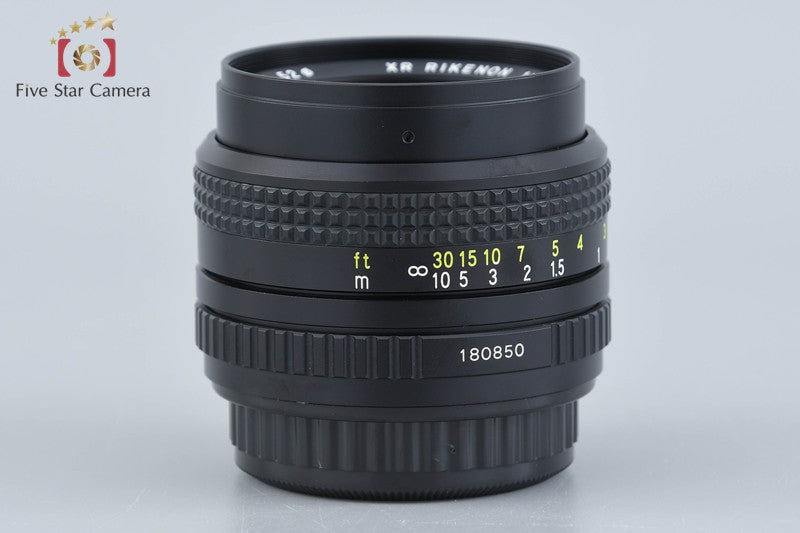 Ricoh XR RIKENON 50mm f/2 PENTAX K Mount Lens