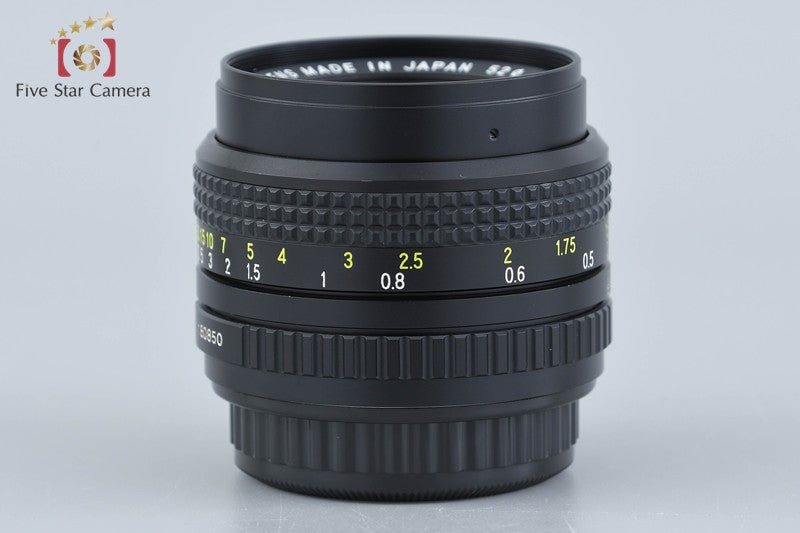 Ricoh XR RIKENON 50mm f/2 PENTAX K Mount Lens
