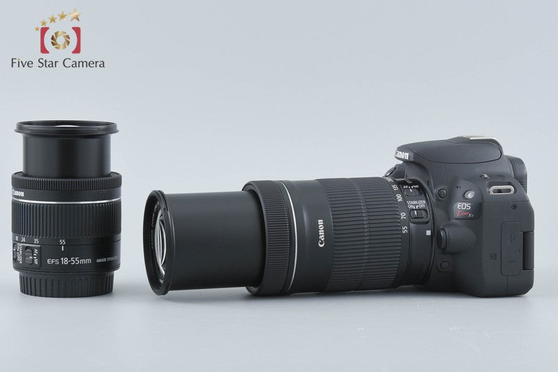 "Count 3,138" Canon EOS Kiss X9 / Rebel SL2 / 200D 24.2 MP 18-55 55-250 Lenses