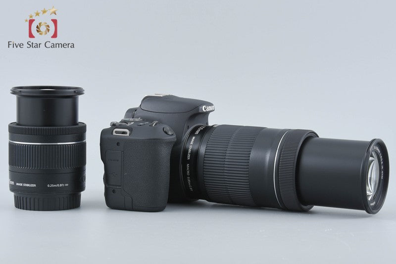 "Count 3,138" Canon EOS Kiss X9 / Rebel SL2 / 200D 24.2 MP 18-55 55-250 Lenses
