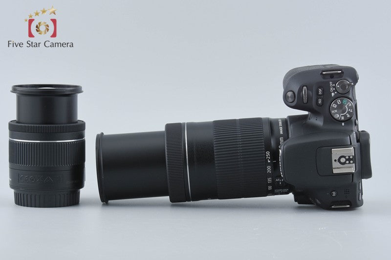 "Count 3,138" Canon EOS Kiss X9 / Rebel SL2 / 200D 24.2 MP 18-55 55-250 Lenses
