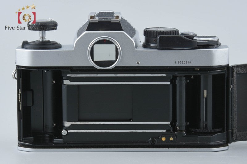 Nikon New FM2 FM2N Silver Later Model + MF-16 Data Back 2026.06 Overhauled!!