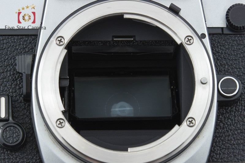 Nikon New FM2 FM2N Silver Later Model + MF-16 Data Back 2026.06 Overhauled!!