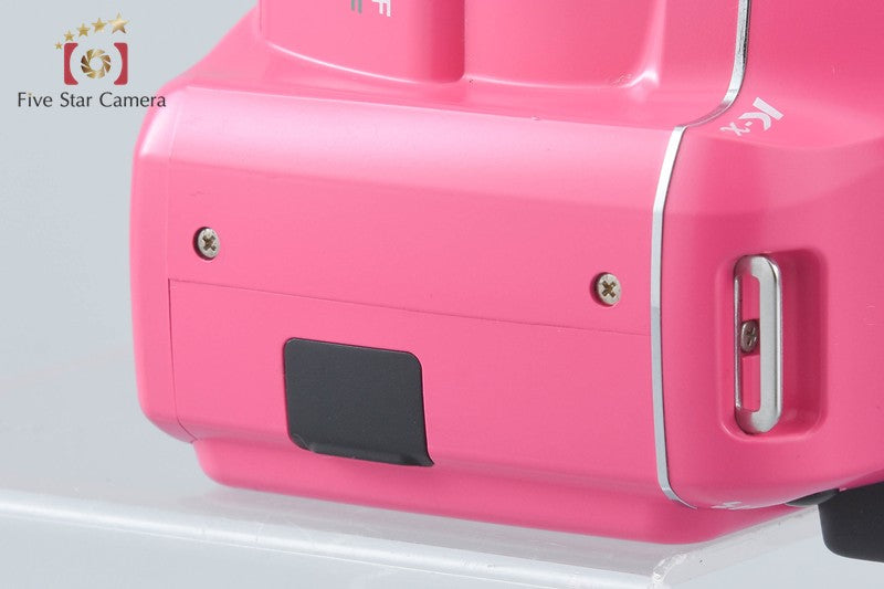 "Shutter count 385" Pentax K-x Pink 12.4 MP DSLR Camera Body