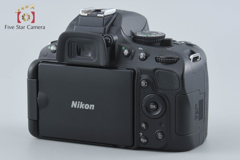 "Shutter count 4,043" Nikon D5100 16.2 MP SLR Digital Camera Body