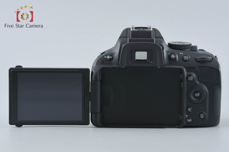 "Shutter count 4,043" Nikon D5100 16.2 MP SLR Digital Camera Body