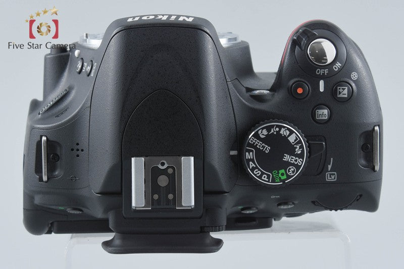 "Shutter count 4,043" Nikon D5100 16.2 MP SLR Digital Camera Body