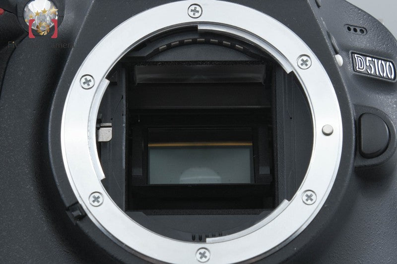 "Shutter count 4,043" Nikon D5100 16.2 MP SLR Digital Camera Body