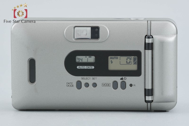 Konica BiG mini F Silver 35mm Point & Shoot Film Camera