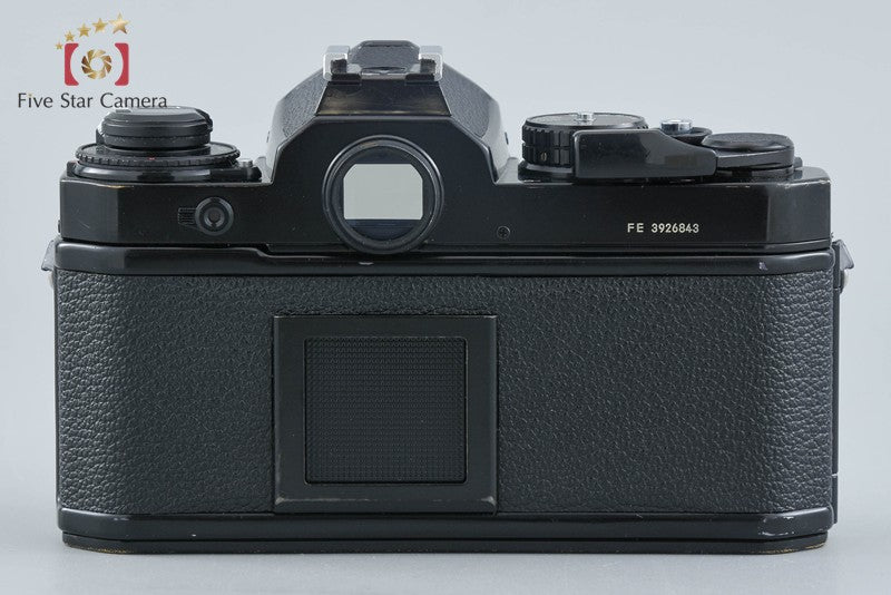 Nikon FE Black 35mm SLR Film Camera Body