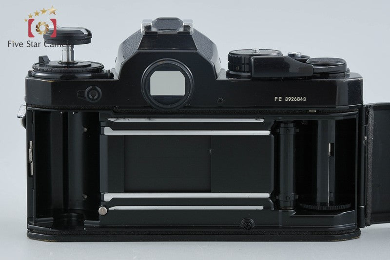 Nikon FE Black 35mm SLR Film Camera Body