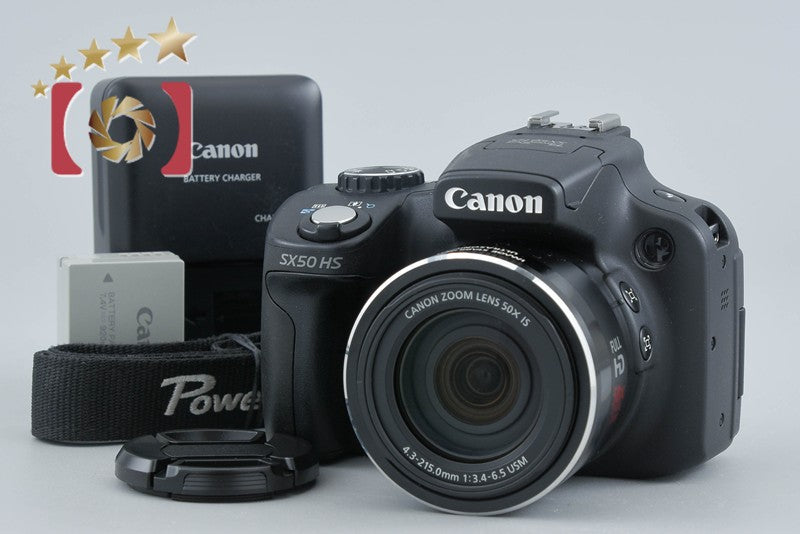 Canon PowerShot SX50 HS Black 12.1 MP Digital Camera
