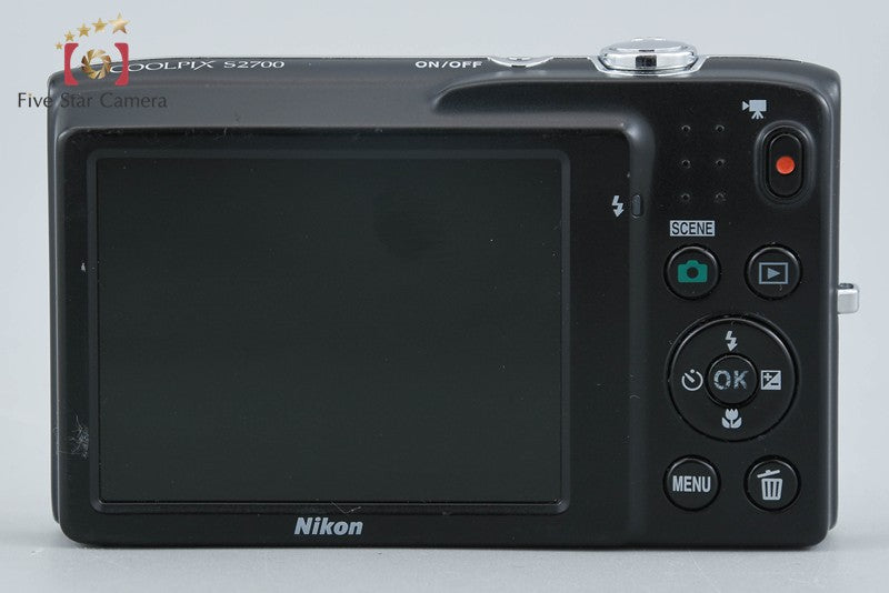 Nikon COOLPIX S2700 Silver 16.0 MP Digital Camera