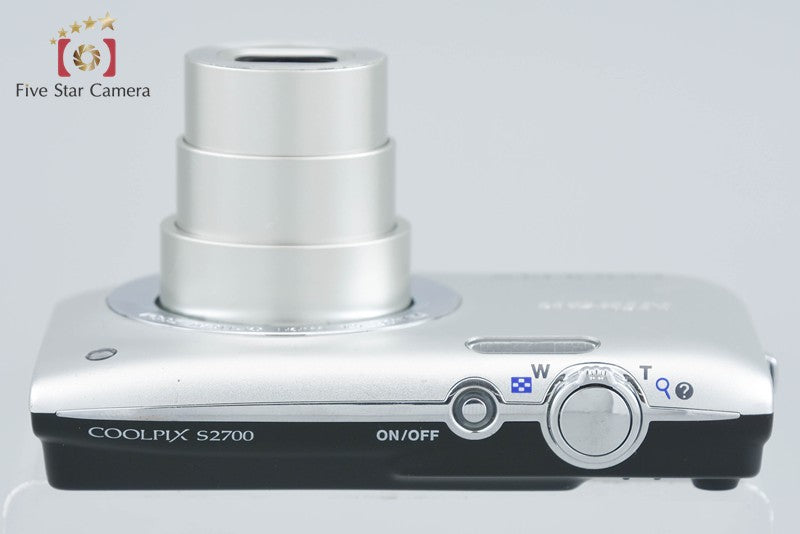 Nikon COOLPIX S2700 Silver 16.0 MP Digital Camera