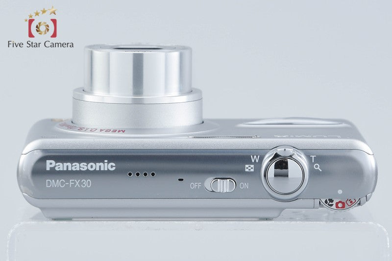 Panasonic LUMIX DMC-FX30 Precious Silver 7.2 MP Digital Camera